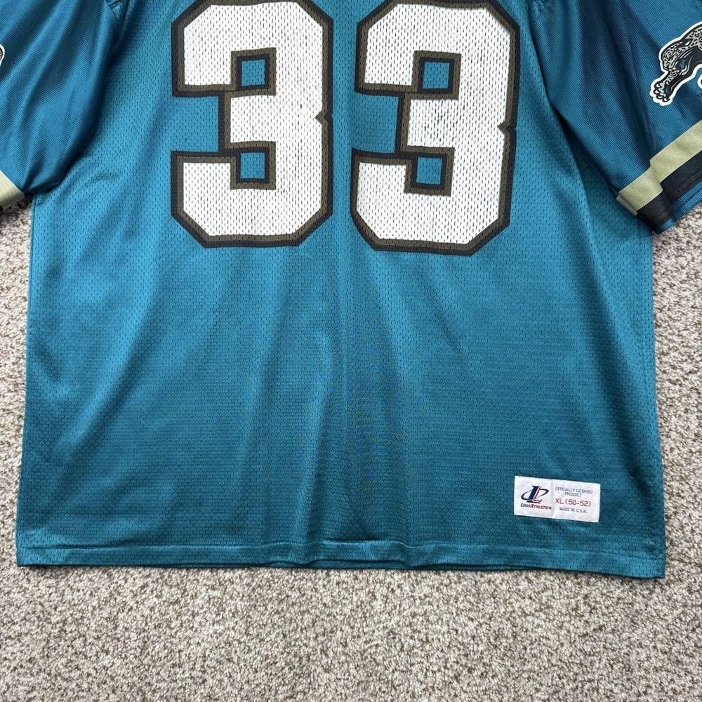Vintage 90s James Stewart Jacksonville Jaguars Jersey Men's XL Logo Athletic - Picture 11 of 15